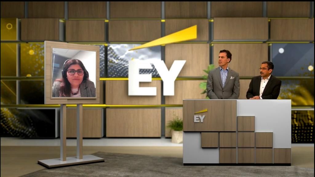 Our CEO, Malkoc Sualp, together with Suresh Kandiyoor and Alev Kılıç Özdemir, PMP at the EY 